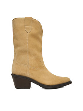 Badura Badura Cizme și botine cowboy EO-CAMILA-5031 Bej
