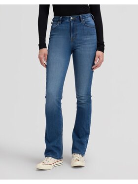 Lee Lee Jeansy BREESE BOOT Niebieski Bootcut Fit
