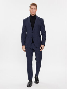Boss Boss Costum P-Huge-2Pcs-241 50509480 Bleumarin Slim Fit