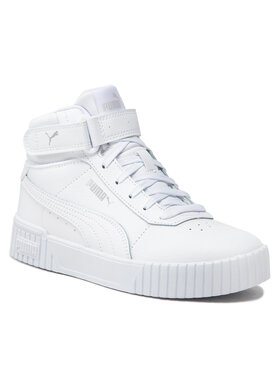 Puma Puma Sneakersy Carina 2.0 Mid Jr 387376 02 Biały