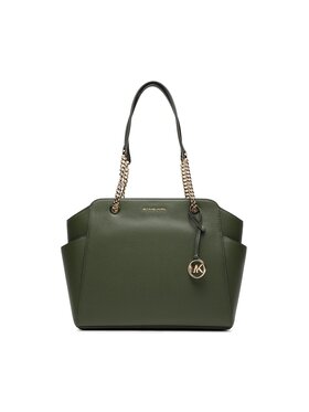 MICHAEL Michael Kors MICHAEL Michael Kors Kabelka Jacquelyn 30F3G6JT6L Zelená