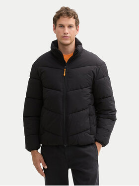 Tom Tailor Denim Tom Tailor Denim Zimní bunda 1041776 Černá Relaxed Fit