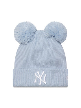 New Era New Era Czapka Double Pom Bea 60565276 Błękitny