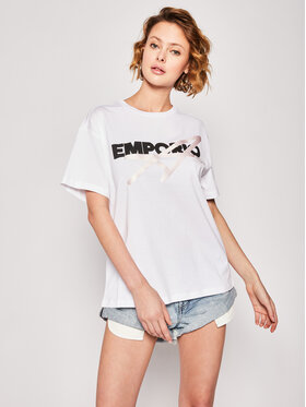 Emporio Armani Emporio Armani T-Shirt 3H2T7P 2J30Z 0100 Biały Regular Fit