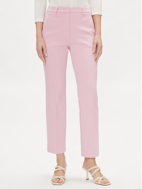 Weekend Max Mara Weekend Max Mara Pantaloni di tessuto Basco 2415781051 Rosa Straight Leg