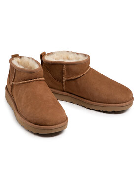 Ugg Škornji Za Sneg W Classic Ultra Mini 1116109 Rjava