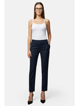Lancerto Lancerto Spodnie materiałowe SP073123000006 Granatowy Slim Fit