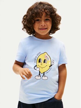 Tommy Hilfiger Tommy Hilfiger T-krekls KB0KB10274 Gaiši zila Regular Fit