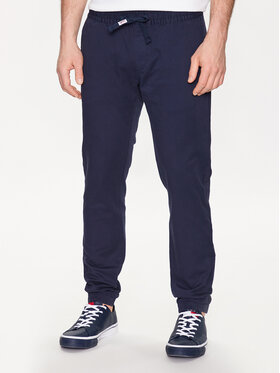 Tommy Jeans Tommy Jeans Joggery Scanton DM0DM15969 Granatowy Slim Fit