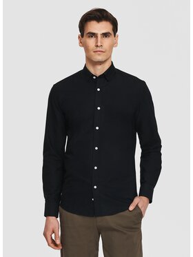 Pako Lorente Pako Lorente Koszula P26SN-1X-020 Czarny Slim Fit