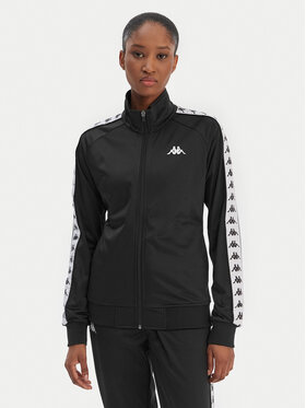 Kappa Kappa Mikina Banda Wanniston 301PSC0 Čierna Slim Fit
