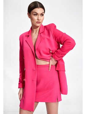 FIGL FIGL Marynarka M865 Różowy Regular Fit