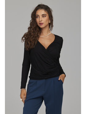 NIFE NIFE Halenka B236 Černá Slim Fit