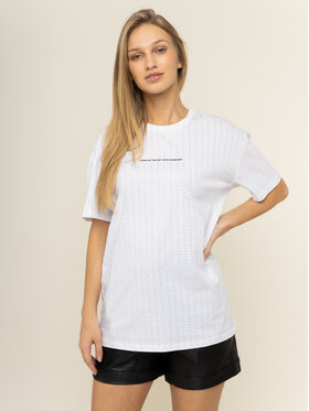 Guess Guess T-shirt W01I92 K7DN0 Blanc Regular Fit