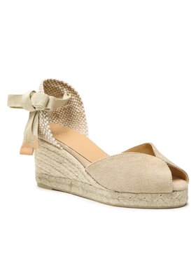 Castañer Castañer Espadrilky Bilina/6/002 023003-2017 Béžová