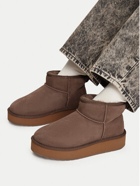 EMU Australia EMU Australia Śniegowce Stinger Micro Flatform 2.0 W13296 Beżowy