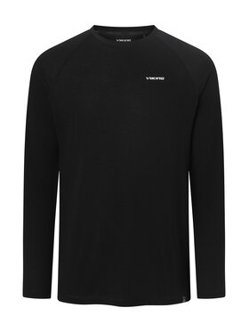 Viking Viking Longsleeve Andali Man Czarny Regular Fit