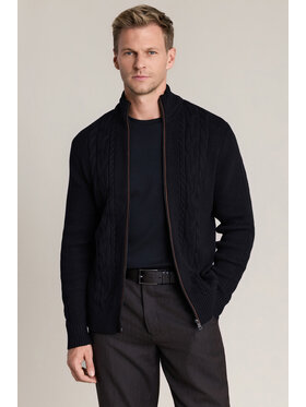 Lancerto Lancerto Sweter Jorund SW073226000080 Czarny Regular Fit