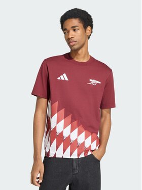 adidas adidas Koszulka techniczna 169233 Czerwony Regular Fit
