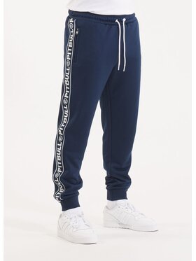 PITBULL PITBULL Spodnie dresowe Spodnie dresowe Oldschool Tape Logo S Granatowy Regular Fit