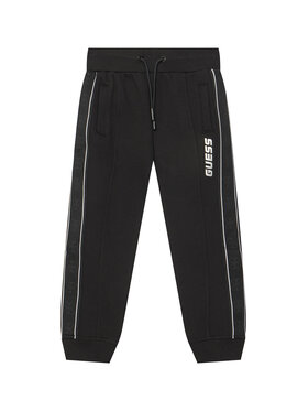 Guess Guess Παντελόνι φόρμας L5GQ13 KB3P2 Μαύρο Regular Fit