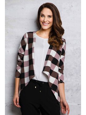 Infinite You Infinite You Płaszcz M067 Brązowy Basic Fit