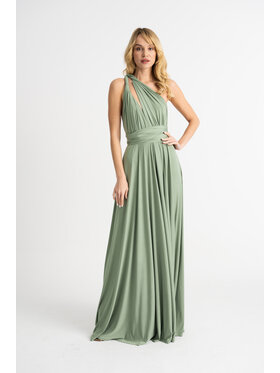 ROSE AVENUE ROSE AVENUE Sukienka wieczorowa MULTIWAY Zielony Long Fit