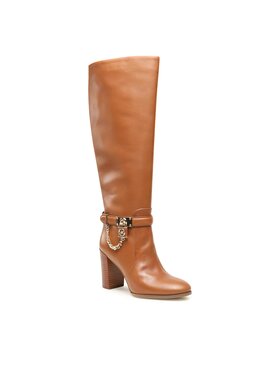 MICHAEL Michael Kors MICHAEL Michael Kors Zābaki Hamilton Heeled Boot 40F3HAHB5L Brūns