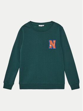NAME IT NAME IT Mikina 13210902 Zelená Regular Fit