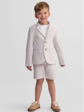minoti minoti Marynarka 29FORMAL253 Szary Regular Fit