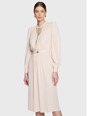Elisabetta Franchi Elisabetta Franchi Rochie cocktail AB-324-31E2-V450 Roz Regular Fit