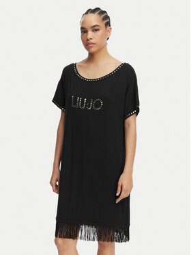 Liu Jo Beachwear Liu Jo Beachwear Sukienka codzienna VA6031 JS360 Czarny Regular Fit
