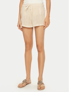 Roxy Roxy Szorty plażowe Sunset Riders ERJX603396 Écru Regular Fit