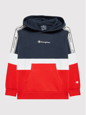 Champion Champion Bluza Colour Block Script Logo 305923 Kolorowy Regular Fit