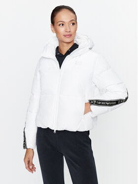 EA7 Emporio Armani EA7 Emporio Armani Winterjacke 6RTB25 TN8AZ 1100 Weiß Regular Fit