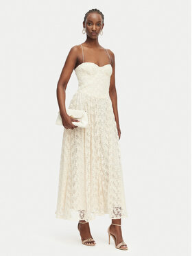 Bardot Bardot Abito da sera Estie 59786DB4 Crema Regular Fit