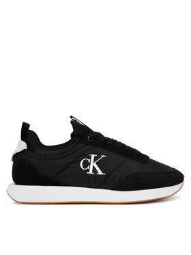 Calvin Klein Calvin Klein Laisvalaikio batai Retro Runner Lace Up Sock YW0YW02060 Juoda