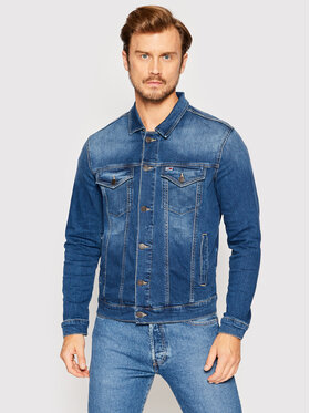 Tommy Jeans Tommy Jeans Traper jakna DM0DM10244 Plava Regular Fit