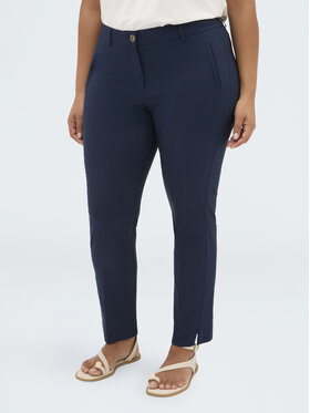 Fiorella Rubino Fiorella Rubino Spodnie materiałowe P031L002379N034 Niebieski Regular Fit