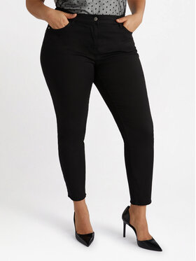 Fiorella Rubino Fiorella Rubino Pantaloni di tessuto P719T004809N033 Nero Skin Fit