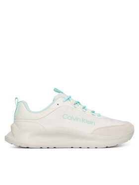 Calvin Klein Calvin Klein Sneakersy Light Eva Run Ess Lac Ny-Su Wmn HW0HW03293 Biela