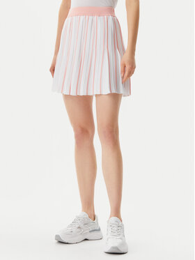 Guess Guess Plisovaná sukně V5GD00 Z3D60 Bílá Regular Fit