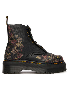 Dr. Martens Dr. Martens Trapper stila apavi Sinclair Decayed Roses Tumbled Nappa  DM32050001 Melns