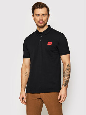 HUGO Hugo Polokošeľa Dereso222 50466202 Čierna Slim Fit