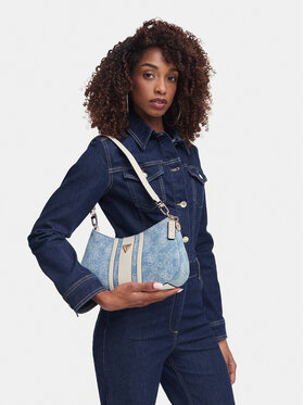Guess Guess Kabelka Noelle II HWDL96 72180 Světle modrá