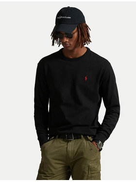 Polo Ralph Lauren Polo Ralph Lauren S dlouhým rukávem 710970697001 Černá Classic Fit