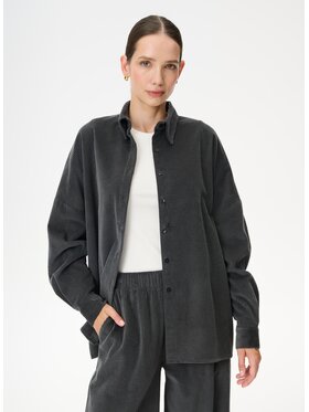 LEBRAND LEBRAND Koszula Meryl Szary Oversize