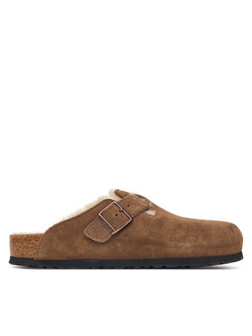 Birkenstock Birkenstock Pantoletten Boston Shearling 1032440 Braun