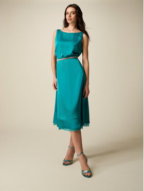 Oltre Oltre Abito da sera 7093R005129N005 Turchese Slim Fit