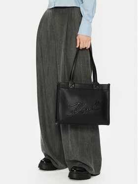 KARL LAGERFELD KARL LAGERFELD Ročna torba A1W30042 Črna